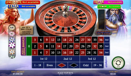 Where to Play Age of the Gods Roulette for Real Money