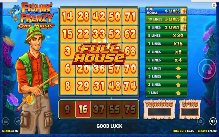 Smart Strategies for Playing Fishin Frenzy Full House