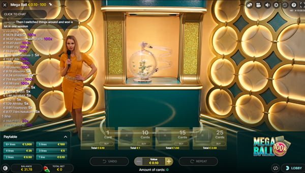 Evolution Gaming Mega Ball: Get Huge Rewards!