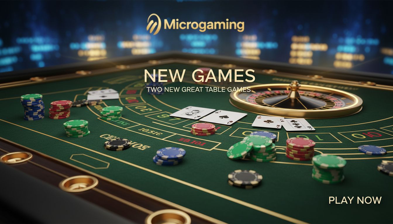 Two New Great Table Games from Microgaming